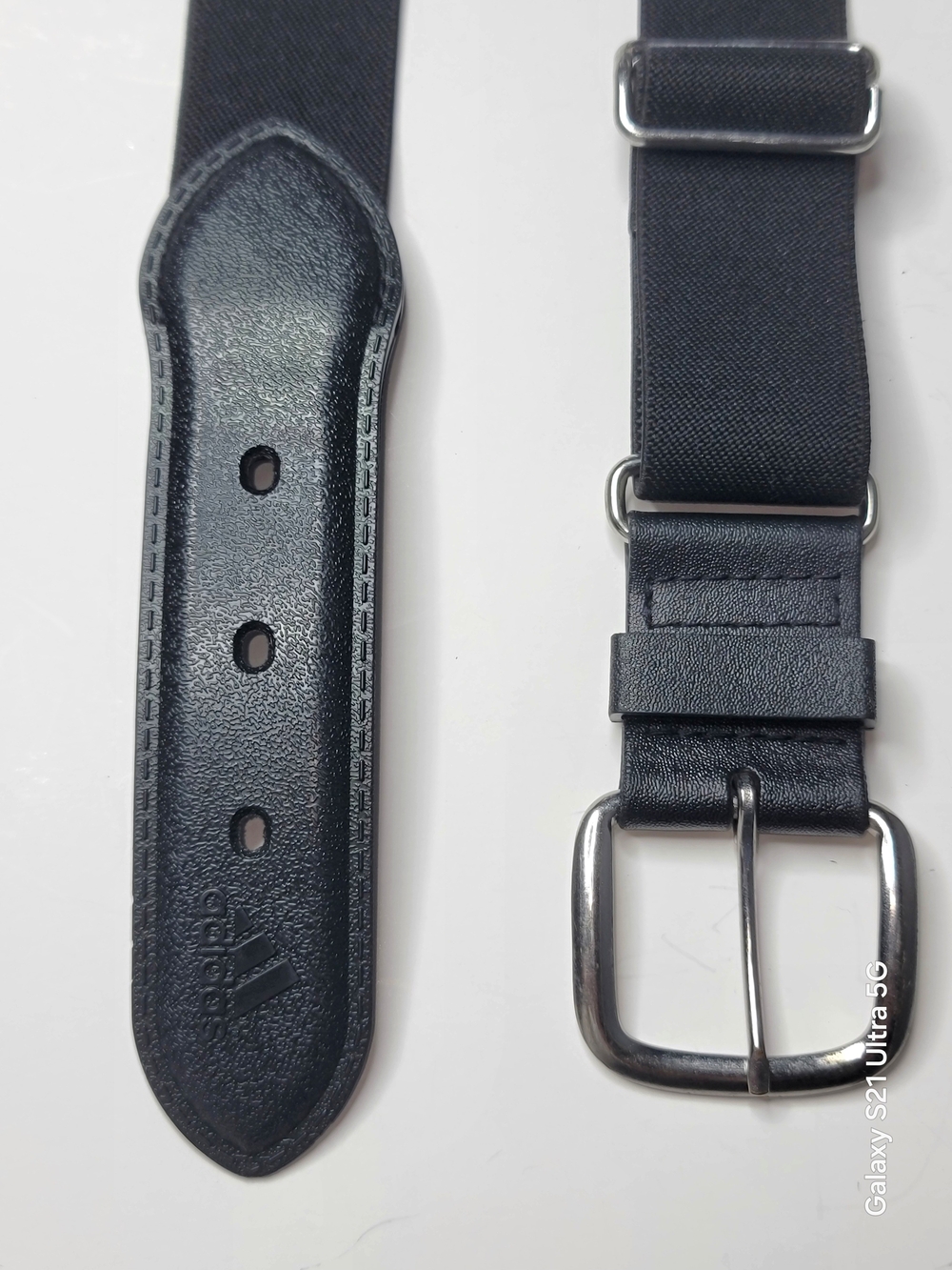 Adidas Men's Adjustable Belt Strap Color Black & Grey One Size